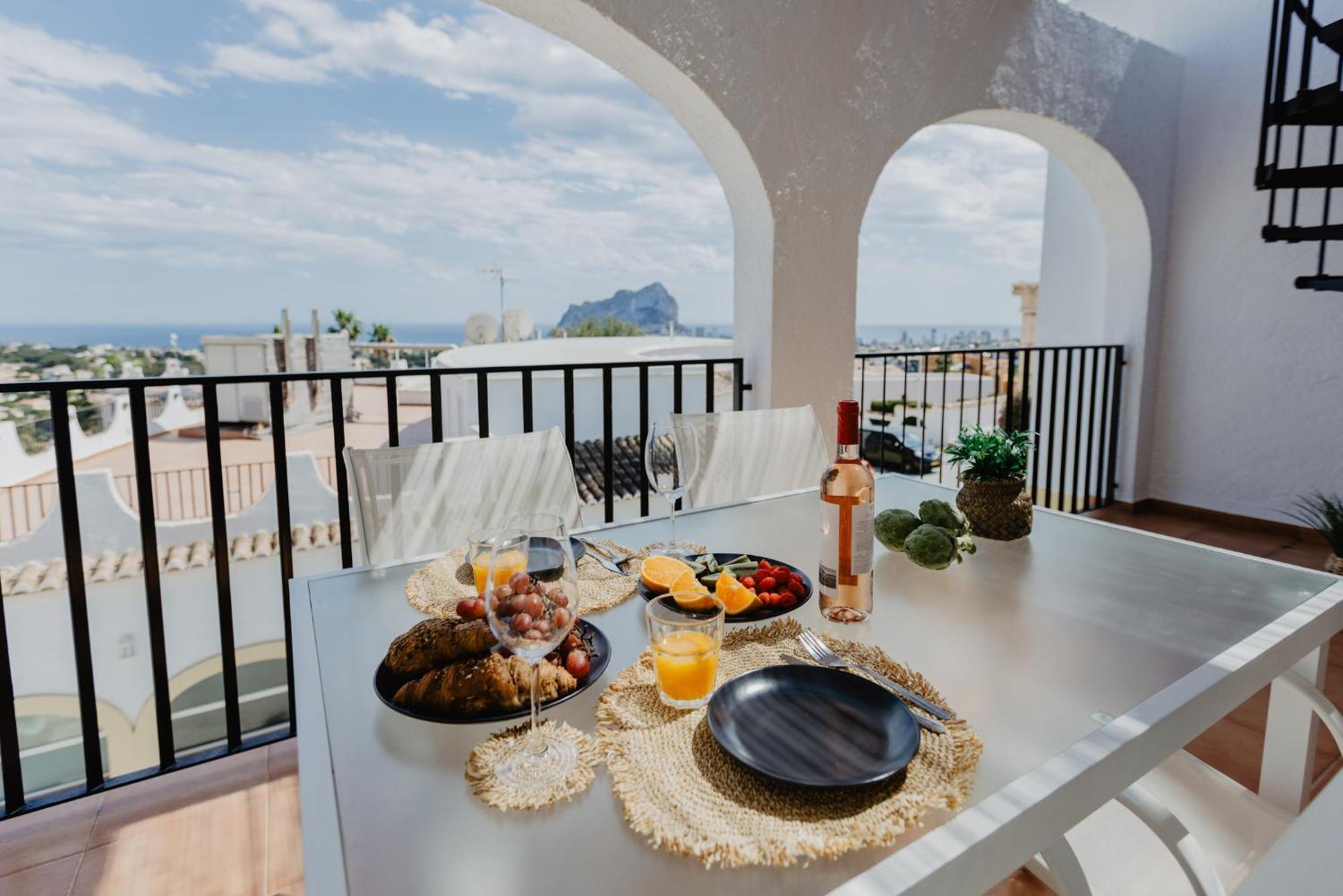 Casa Sunrise - Costa Blanca House With Rooftop, 5 Swimming Pools And Panoramic Sea- And Views At Penon De Ifach Calpe Eksteriør bilde