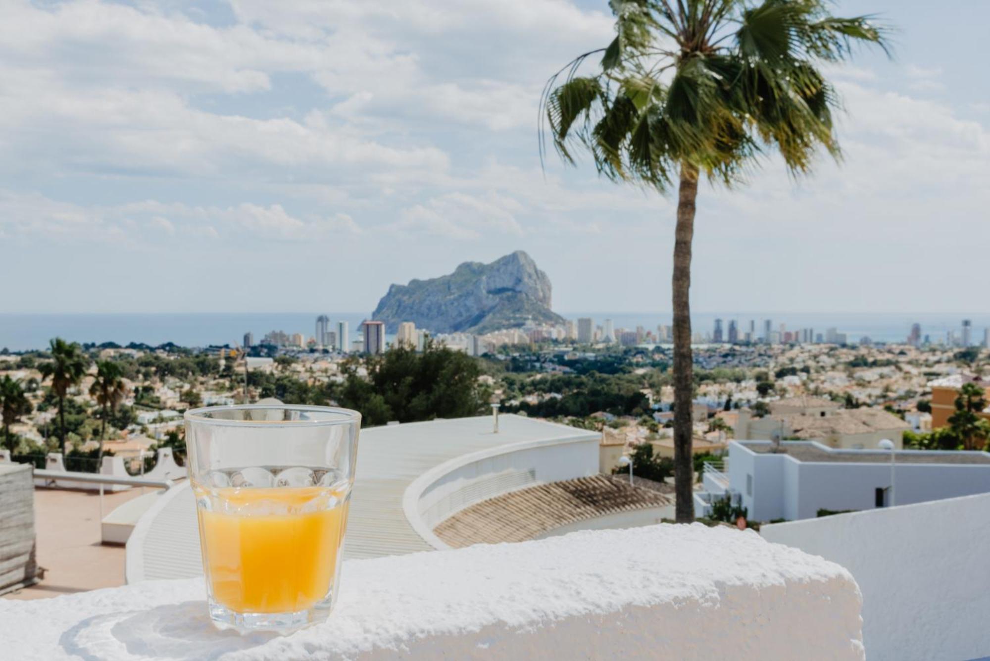 Casa Sunrise - Costa Blanca House With Rooftop, 5 Swimming Pools And Panoramic Sea- And Views At Penon De Ifach Calpe Eksteriør bilde